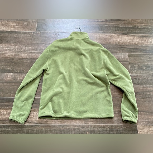 NEW Jordan Mens Medium Winterized Fleece Half-Zip - Light Olive (FD7863-340) - Picture 7 of 7